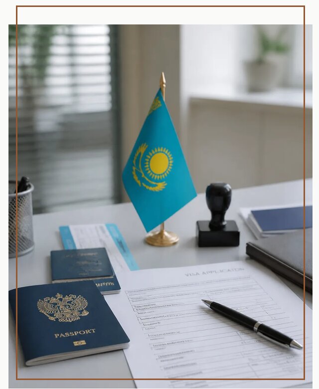 Оформление визы в Казахстан для поездки и работы в Кирове-Чепецке