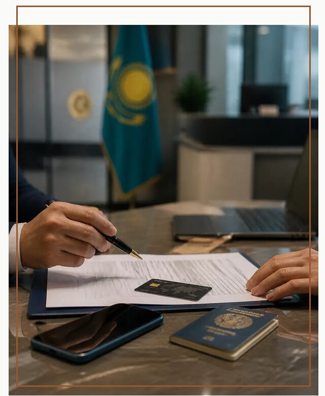 Открытие счета и банковской карты в Казахстане в Кирове-Чепецке